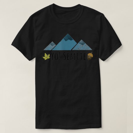 Yo Semite Juwish Yosemite YoSemite T-Shirt (Design vorne)
