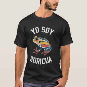 Yo Soy Boricua Puerto Rico Coqui Frog Puerto Rico T-Shirt