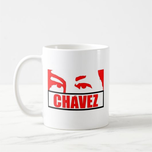 Yo Soy Chávez - Hugo Chávez - Venezuela Kaffeetasse (Links)
