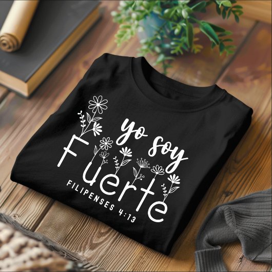 Yo Soy Fürte Christlicher spanischer T - Shirt