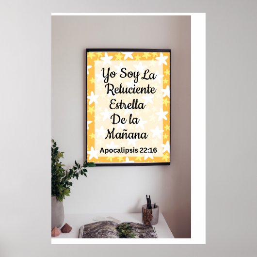 Yo Soy La Luciente Estrella De La Mañana Poster (Vorne)