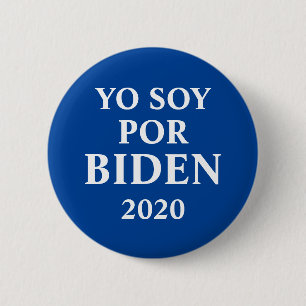 Yo Soy Por Biden Button
