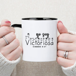 Yo Soy Victoriosa Spanischer Christlicher Kaffeebe Tasse