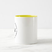Yo soy zweifarbige tasse (Mittel)