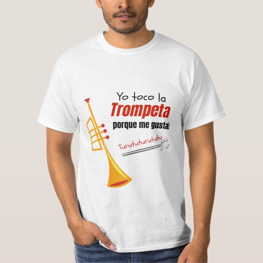 yo toco la Trompeta T-Shirt (Vorderseite)