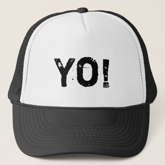 Yo! Trucker-Mütze Truckerkappe (Vorderseite)