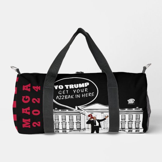 YO TRUMP 2024 DUFFLE BAG (Vorderseite)