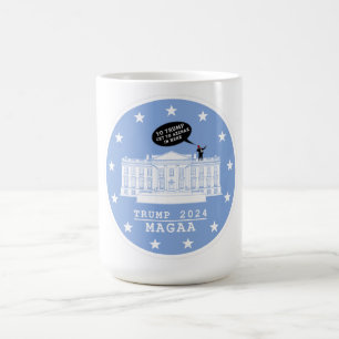 YO TRUMP - FLASCHE AUS WHITEHOUSE AUS STAHL KAFFEETASSE