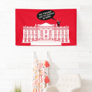 YO TRUMP - MAGA - WHITEHOUSE wieder Banner