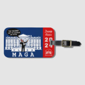 YO TRUMP VANCE 2024 GEPÄCKANHÄNGER (Vorderseite (Horizontal))