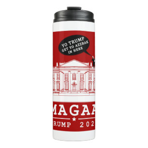 YO TRUMP - WHITEHOUSE THERMOSBECHER