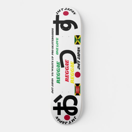 YO /WHATS UP JMT JAPAN 8 1/4" Skateboard Deck (Vorderseite)