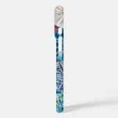 Yo Yo Quilt Pattern Case-Mate iPhone Hülle (Rückseite / Links)