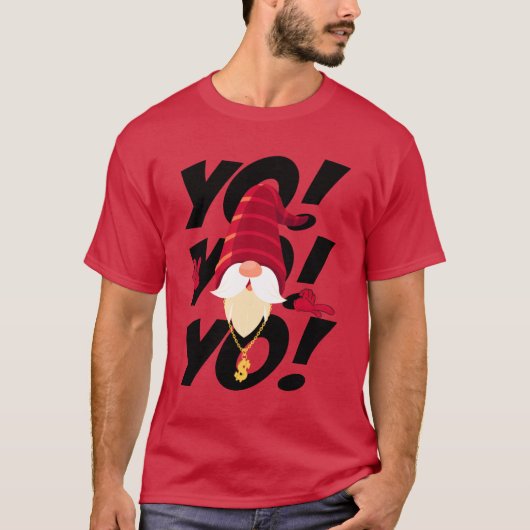 Yo Yo Yo Santa Freund T-Shirt (Vorderseite)