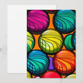 Yo-Yo Yowza Feiertagskarte (Vorne/Hinten)