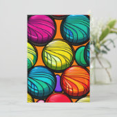 Yo-Yo Yowza Feiertagskarte (Stehend Vorderseite)