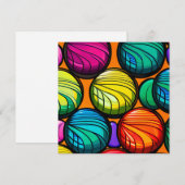 Yo-Yo Yowza Feiertagskarte (Vorne/Hinten)