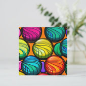 Yo-Yo Yowza Feiertagskarte (Stehend Vorderseite)