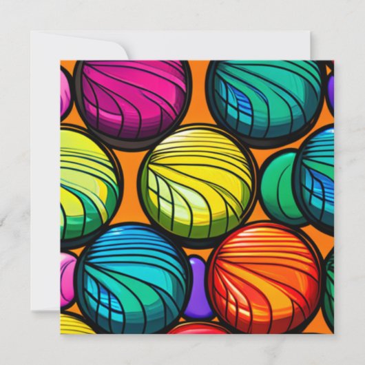 Yo-Yo Yowza Feiertagskarte (Vorderseite)