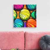 Yo-Yo Yowza Leinwanddruck (Insitu (Wohnzimmer))