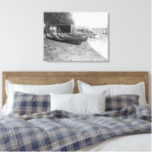 Yocum Canoe House, Arlington Beach Park Leinwanddruck (Insitu (Schlafzimmer))