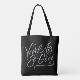 Yodelling, den Gesang Yodel-Ay-EE-Oooo Tasche