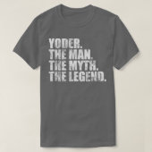 YoderYoder Nachname Yoder Nachname Yoder Surna T-Shirt (Design vorne)