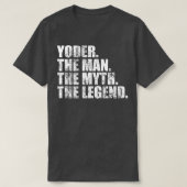 YoderYoder Nachname Yoder Nachname Yoder Surna T-Shirt (Design vorne)