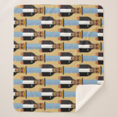 Yog – Patterned Sherpa Blanket Sherpadecke (Vorderseite)