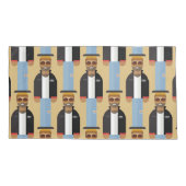 Yog – Retro Pop Icon Pillowcase Kissenbezug (Rückseite-Links)