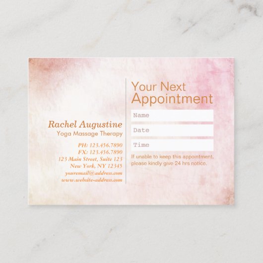 YOGA 10 Class Pass Termin Meditation Pose Om (Rückseite)