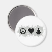 Yoga 1 magnet (Vorderseite/Rückseite)