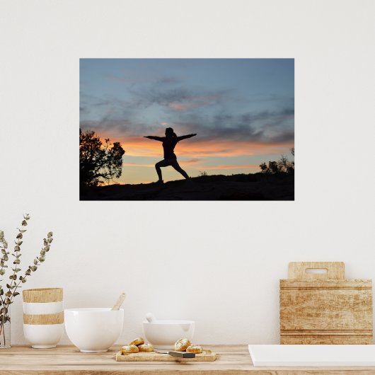 Yoga 1 poster (Küche)