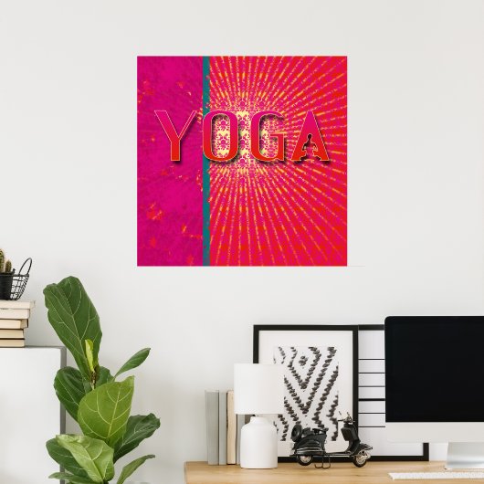 Yoga 1 - Poster (Heimbüro)