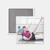 Yoga 8 magnet (Vorderseite/Rückseite)