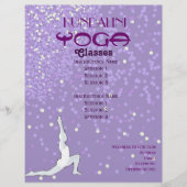Yoga A4 Flyer (Vorne)