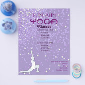 Yoga A4 Flyer (Einzeln)