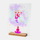YOGA ACRYLSCHILD (Winkel)