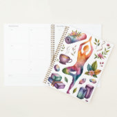 Yoga-Affirmation inspiriert Planer (Anzeige)