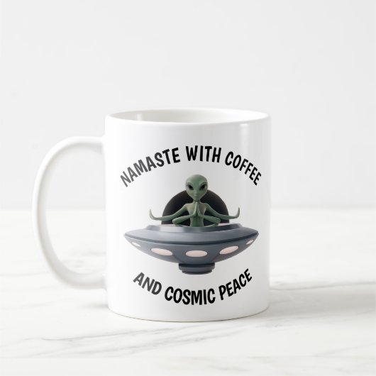Yoga Alien Kaffeetasse (Links)