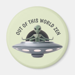 Yoga Alien Magnet