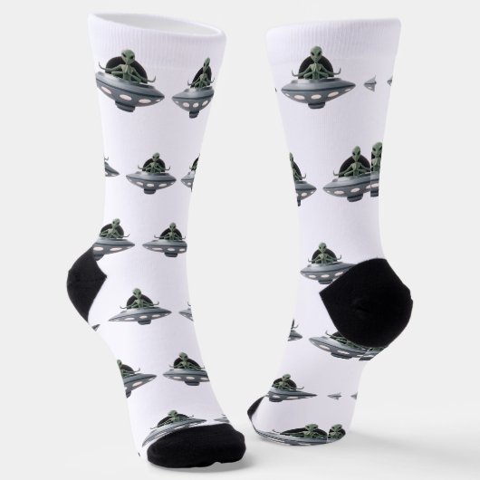 Yoga-Alien Socken (Gewinkelt)