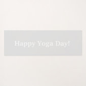 Yoga Alphabet Women Mat Yogamatte (Rückseite (Horizontal))