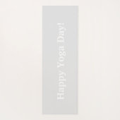 Yoga Alphabet Women Mat Yogamatte (Rückseite)