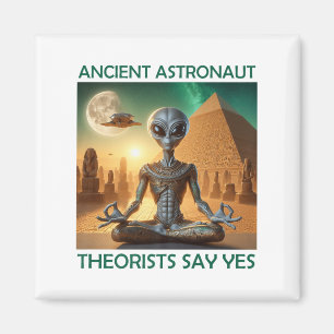 Yoga Ancient Astronauten Theoretiker sagen Ja Alie Magnet