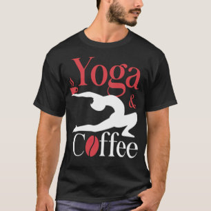 Yoga and Coffee cats coffee cup T-Shirt