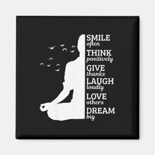 Yoga Apparel Co. Meditation Yoga Buddhismus Spirit Magnet