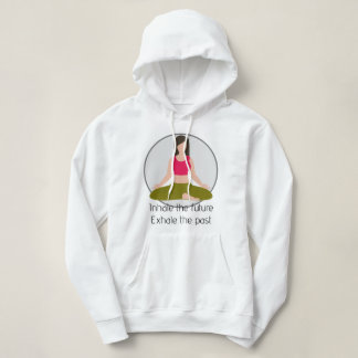 Yoga Art des Lebens Hoodie