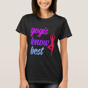 Yoga Asana Vrikshasana Pose T-Shirt