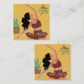 Yoga Assist Cards Telefonnummerkarte (Vorne/Hinten)